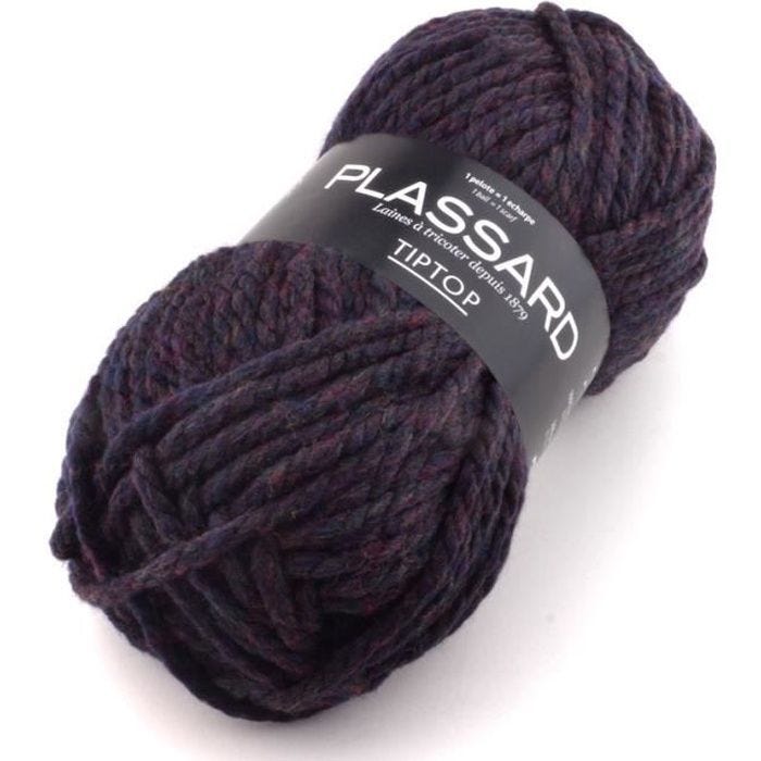 Laine - PLASSARD - TipTop 28 - 100% Acrylique - Très grosse laine - N° aiguille 15