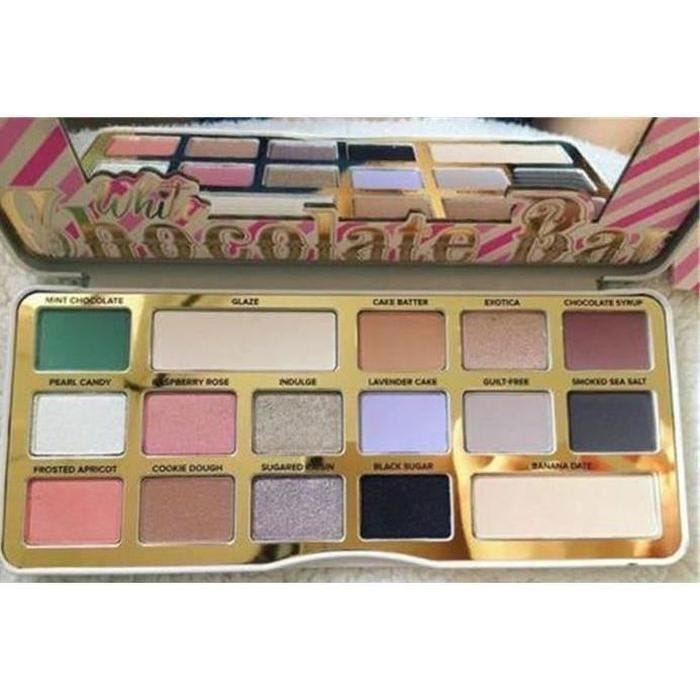 PALETTE CHOCOLATE WHITE BAR FARDS À PAUPIÈRES STYLE TOO FACED