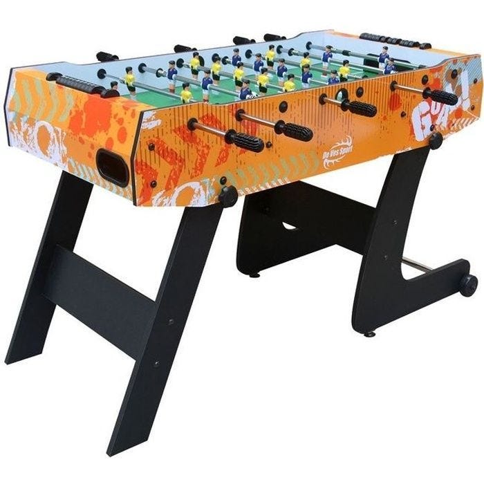 Babyfoot pliable pour enfants - DEVESSPORT - A partir de 7 ans - Dimensions 121 x 61 x 80 cm - Poids 24 kg