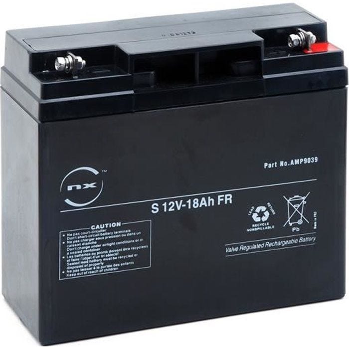 NX - Batterie plomb AGM S 12V-18Ah FR 12V 18Ah …