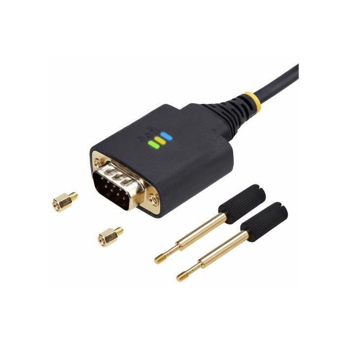 Câble Adaptateur USB/Série - StarTech.com - 2m - COM Retention - DB-9 - USB (M)