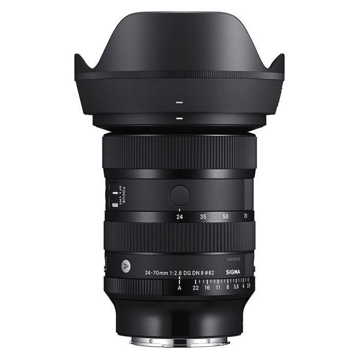 Objectif zoom - Sigma - 24-70mm f/2.8 DG DN II Art - Monture L - Stabilisateur d'image - Noir