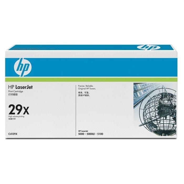 HP Cartouche de toner 29X LaserJet original -- Haute Capacité10.000 pages - Pack de 1 - Noir
