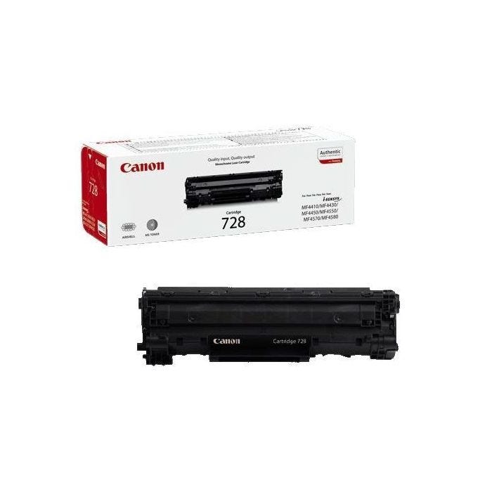 Cartouche de toner CANON 728 Noir pour ImageCLASS MF4750 - Rendement 2100 pages