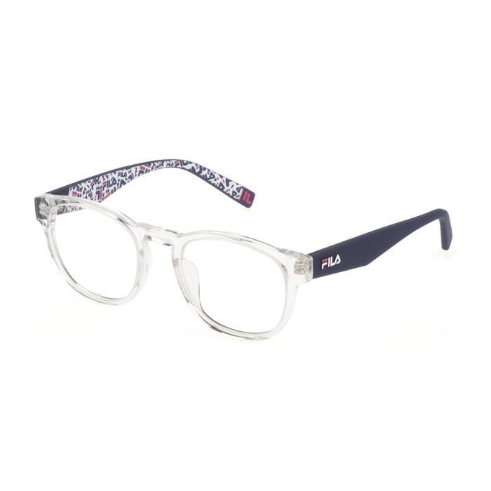 Lunettes de soleil - FILA - VFI211 0700 - Acétate - Métal - Couleur Shiny Crystal
