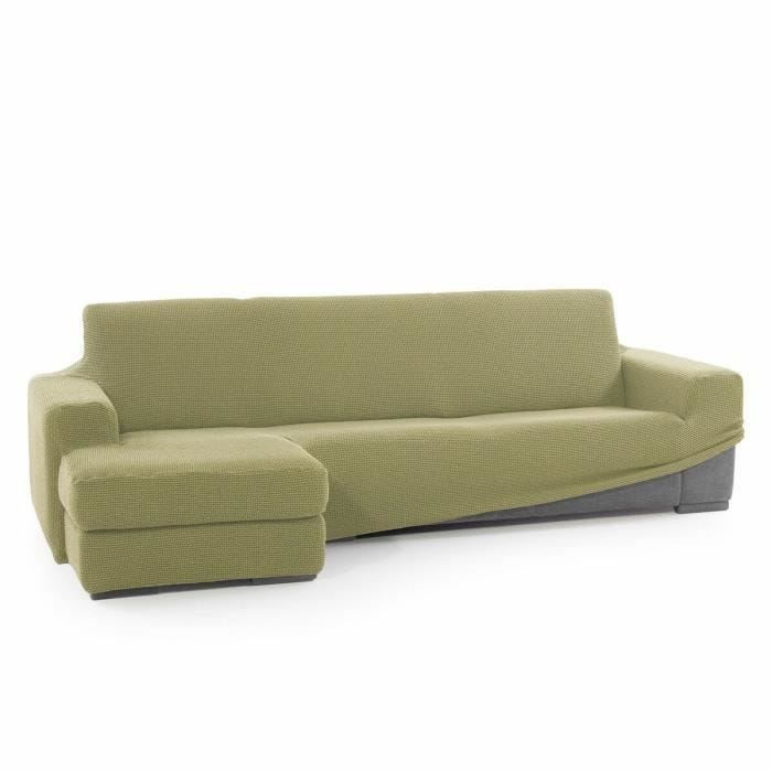 Housse de Canapé Sofaskins - Housse Canapé Pistache | Housses de Canapé Bras Droit Long 210 - 340 cm
