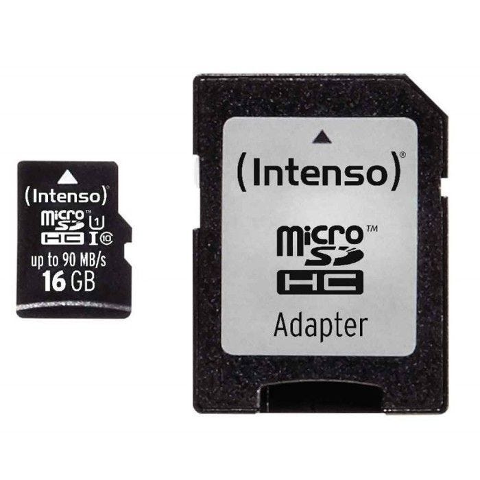 Carte MicroSDHC UHS-I Professional Class 10 - 16Go - INTENSO