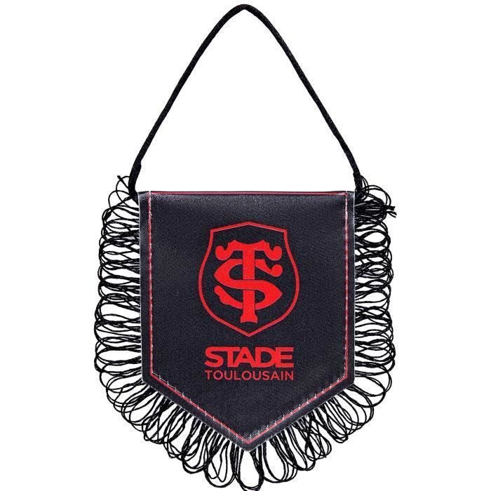 Fanion - Stade Toulousain - Collection officielle - 10 x 8 cm - 100% Officiel - Mixte
