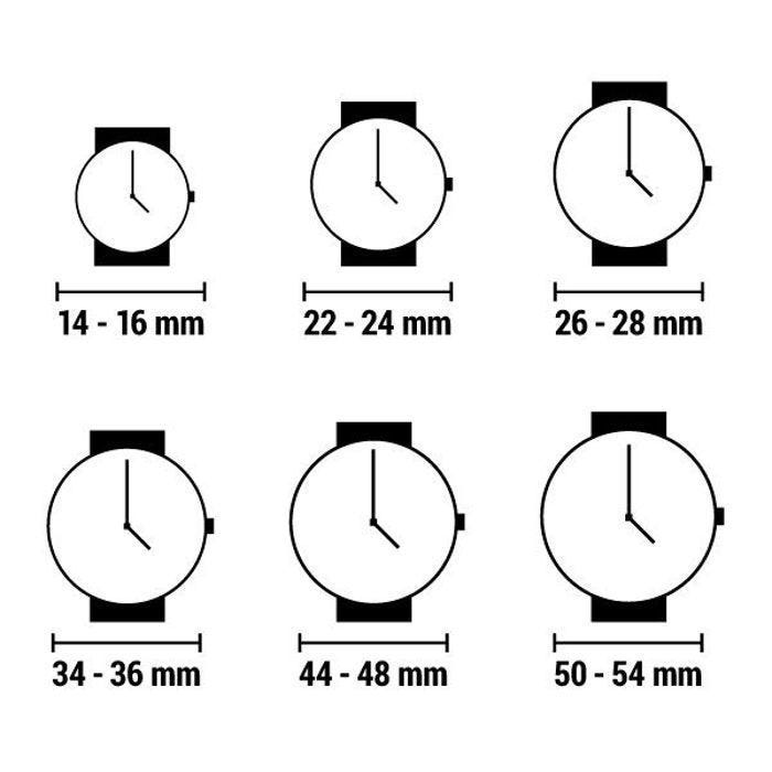 Montre bracelet Olivia burton - OB16BJ01 - Montre Analogique a Quartz pour Femme avec bracelet de cuir "vegan" Bleu pale
