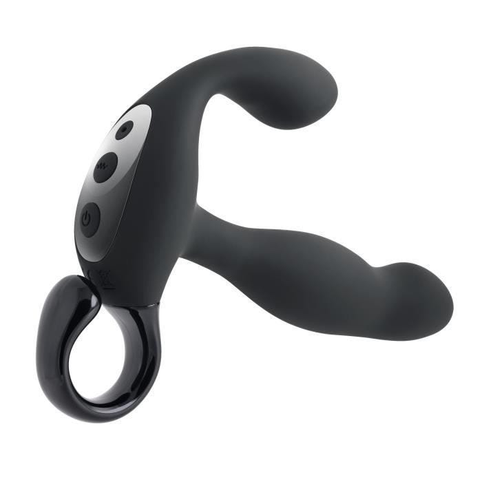 Stimulateur de prostate - Playboy - Silicone - 10 vitesses - Noir - Vibrant