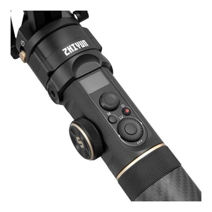 Stabilisateur - Zhiyun - Crane 2S - 6.5 kg - Écran OLED - Batteries amovibles