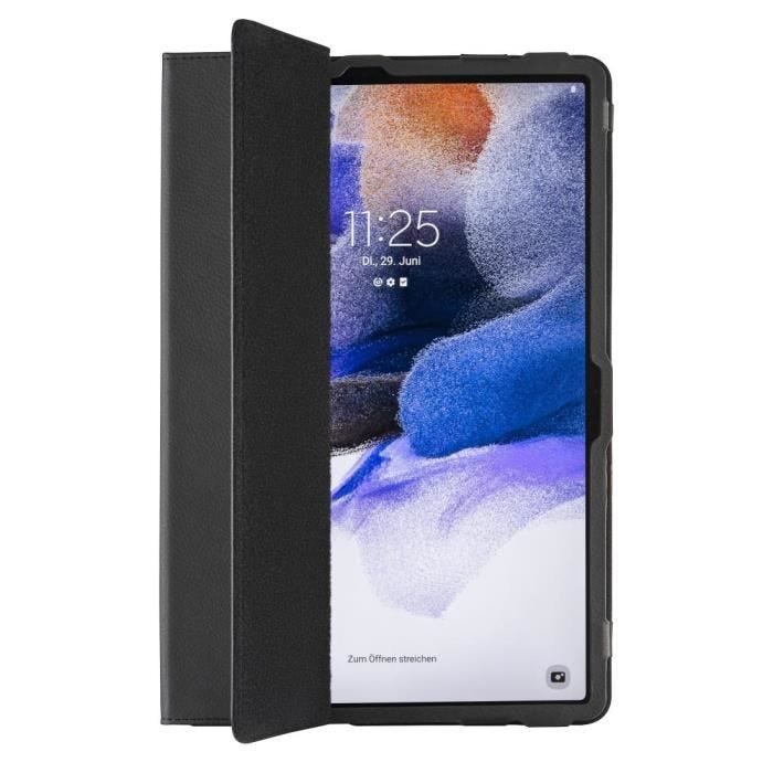 Étui pour tablette - Bend - Galaxy Tab S7 FE/S7+ 12,4 - Semi-rigide - Noir - Aimantée