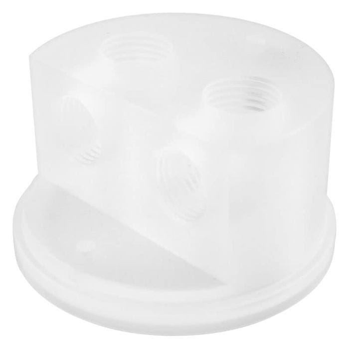 Bouchon pour réservoir watercooling avec 4 ports pour entrées/sorties, compatible avec réservoirs Protium.