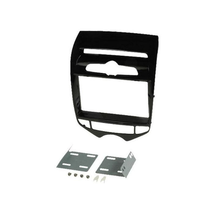 Kit 2Din - Hyundai - ix20 - Noir mat - Climatisation manuelle - 2010