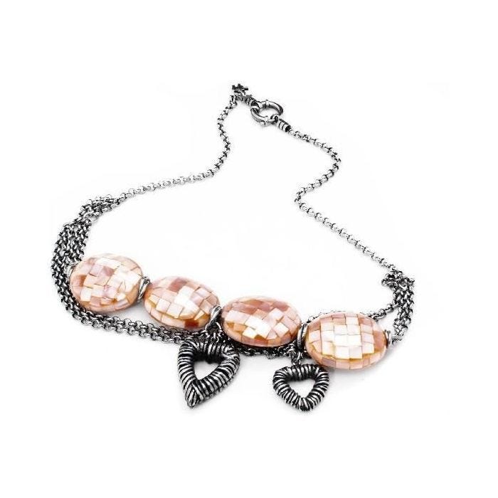 Collier Femme - Folli Follie - 4N0T050KP - Argenté - Acier inoxydable - 18 cm