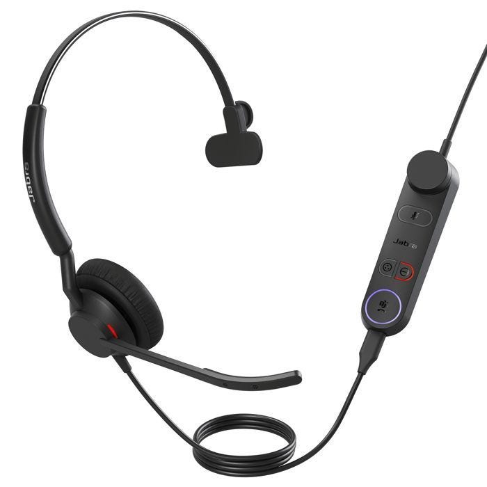 Micro-casque JABRA Engage 50 II Link noir mono USB-C MS