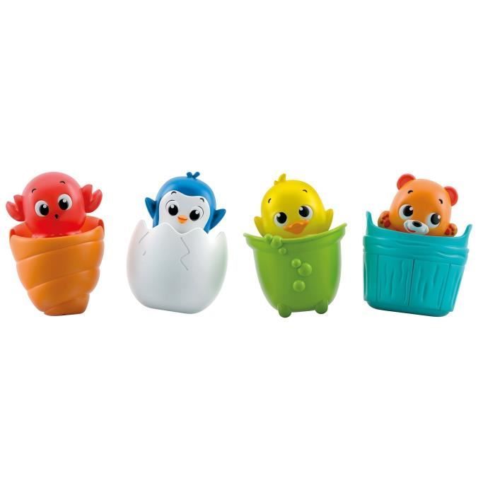 Jeu de bain Amis de l'eau - Clementoni - Motricité - Multicolore