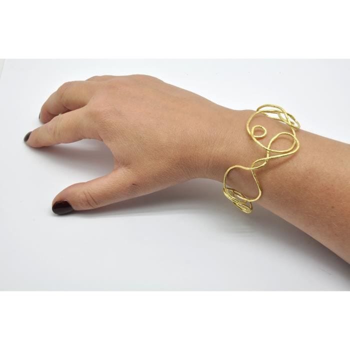 Bracelet - Georgia Charal - Filaire - Argent 925 - Plaqué or - Doré