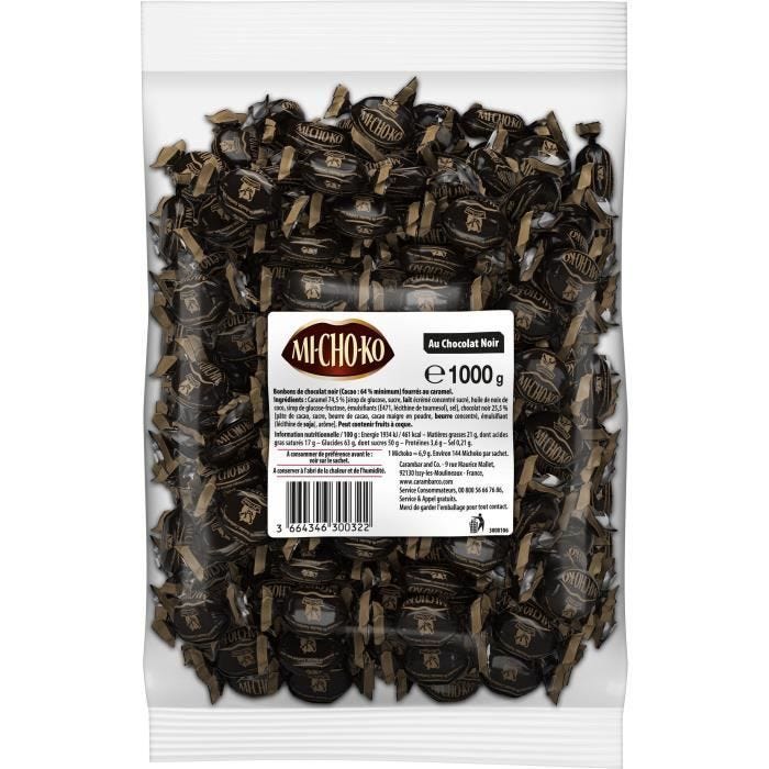 LA PIE QUI CHANTE Bonbons Michoko Noir - 1 kg
