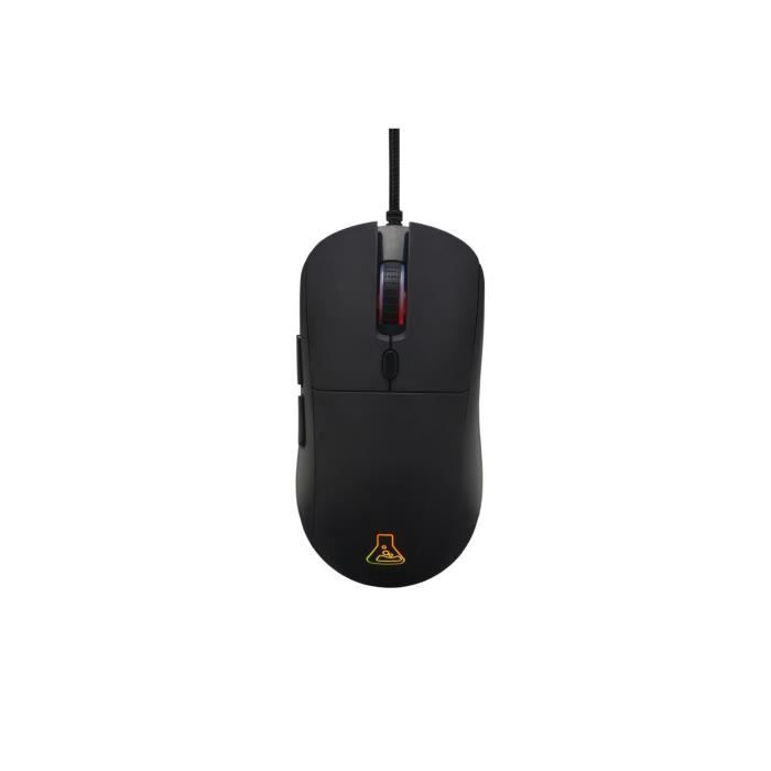Souris Gamer filaire - The G-Lab - KULT-COBALT - RGB - 12800 DPI - Noir