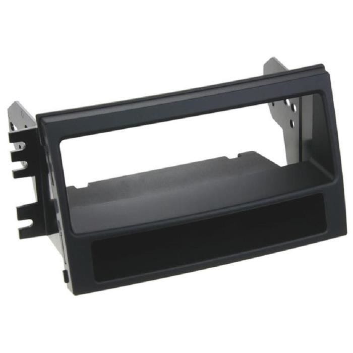 Facade Autoradio - ADNAUTO - FA178Y - Compatible Kia Soul 1 - Vide poche - Noir