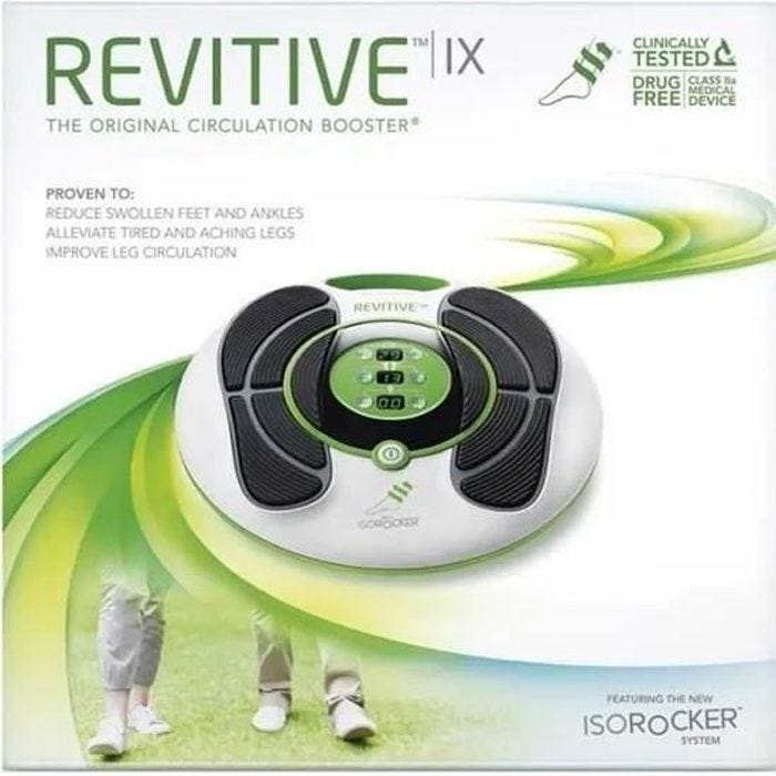 Masseur - REVITIVE - MEDIC - 15 modes de vibration - 99 niveaux d'intensité - Télécommande incluse
