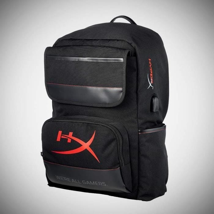 HyperX Merch HyperX Raider Backpack Noir Medium - 4897076691326