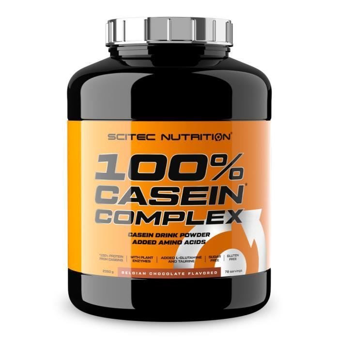 Caséine Scitec Nutrition - 100% Casein Complex - Belgian Chocolate 2350g