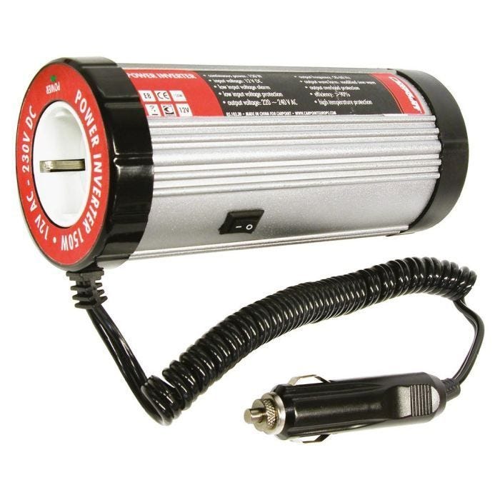 Convertisseur de courant 12/230V 150W rond