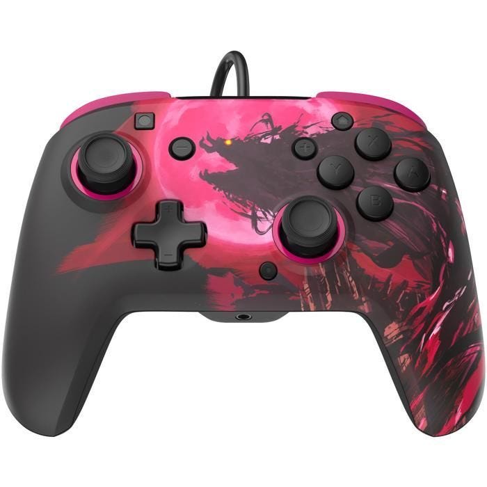 Manette de jeu - PDP - Rematch Zelda (Ganon) - Filaire - Rose - Nintendo Switch