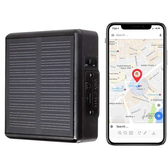 Traceur GPS 4G Solaire Avec Application Suivi Et Bouton SOS Étanche IP67 YONIS