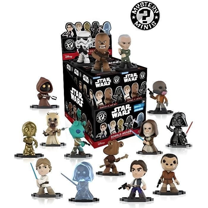 Funko - Figurine Star Wars Mystery Minis Variant Box - 1 bote au hasard one Random box - 0889698142335