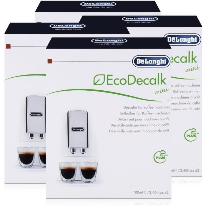 Détartrants écologique - Delonghi - 8 x 100 ml - Pour 5513296011 et SQ4211BUU/A01