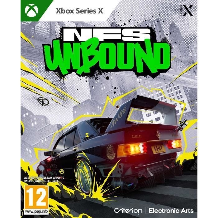 Jeu vidéo - Need for Speed Unbound - Xbox Series X - Course - Standard - Multilingue