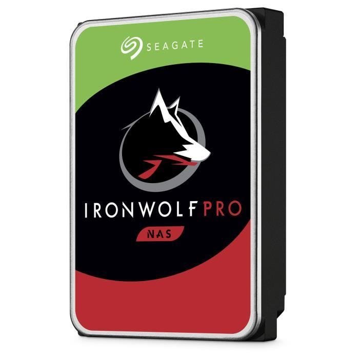 Disque dur interne Seagate IronWolf Pro 16 To - SATA 6Gb/s - 7200 Tours/min - 256 Mo - pour NAS 512e