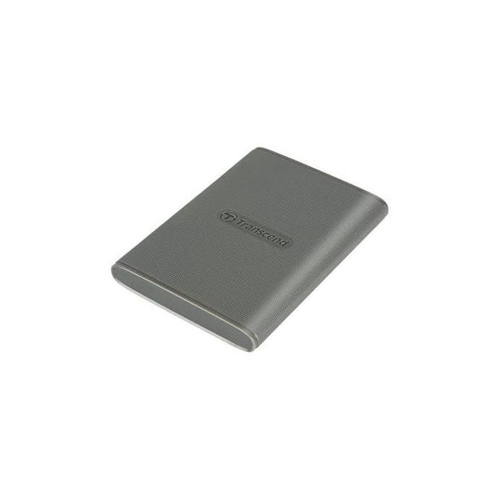 Disque dur externe - TRANSCEND - ESD360C - 4 To - USB 3.2 Gen 2 Type C - Gris