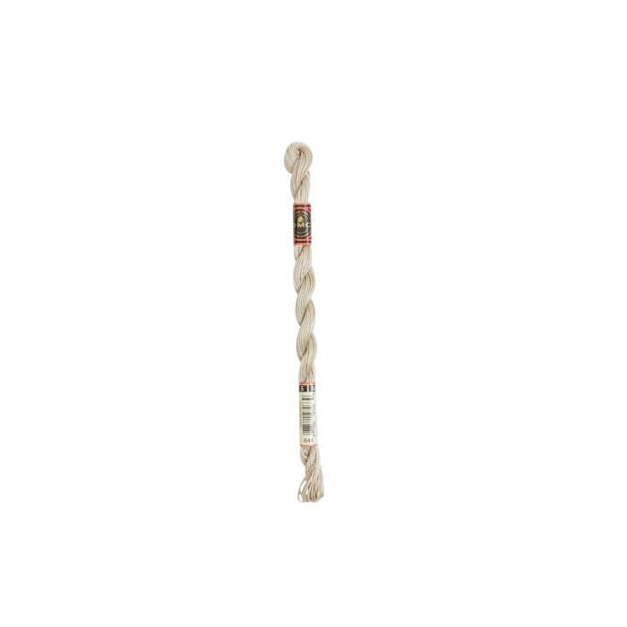 Fil - DMC - Coton Perlé Médium N5 - Couleur 644 - 100% coton - 15 mètres
