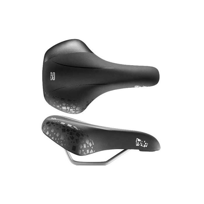 Selle vélo - Selle Royal - Hello Junior - 230mm x 150mm - Noir - Foam Matrix