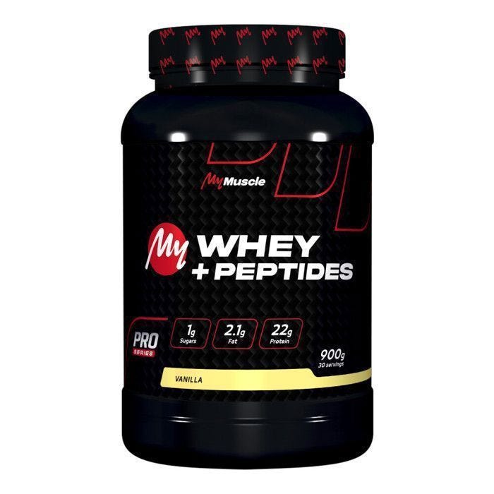 Whey Concentrée MyMuscle - My Whey + Peptides - Vanilla 900g