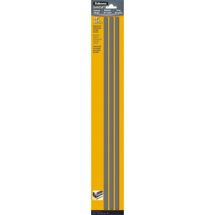 Bandes de coupe SafeCut - FELLOWES - Format A3 x3 - Pour rogneuses Proton et Electron