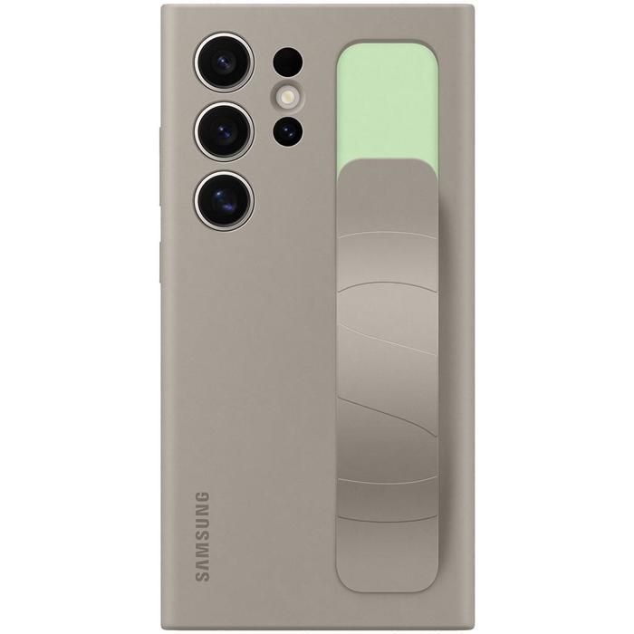Coque et étui - SAMSUNG - Galaxy S24 Ultra - Silicone - Lanière - Taupe