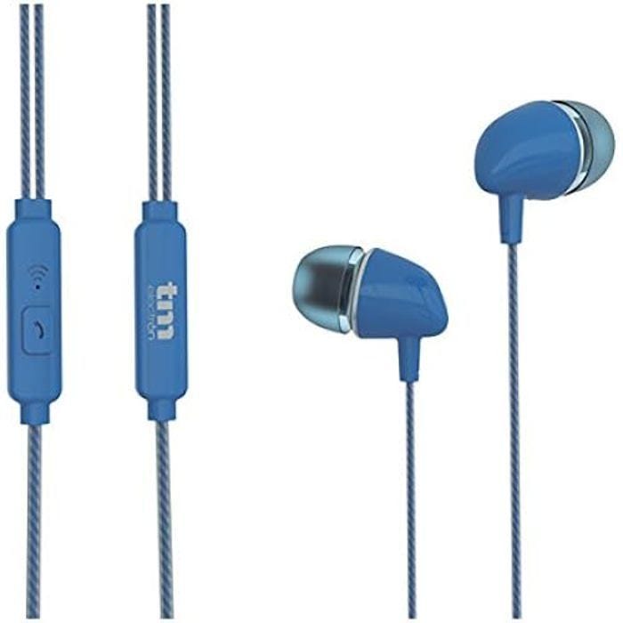 Casque stéréo TM ELECTRON tmhe272 a avec microphone et mains libres - Bleu