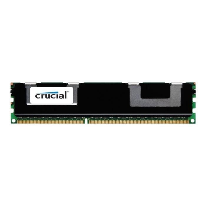 Kit mémoire Crucial 16Go DDR3 1600MHz pour Mac - CL11 - Unbuffered - Non ECC