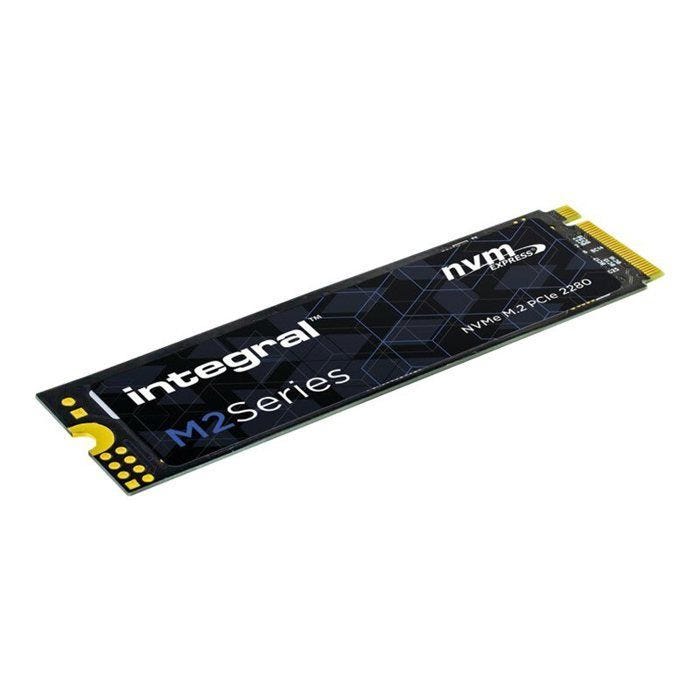 INTEGRAL - Disque SSD Interne - M2 SERIES M.2 2280 PCIE NVMe- 500Go - M.2 NVMe PCIe Gen3x4 (INSSD500GM280NM2)