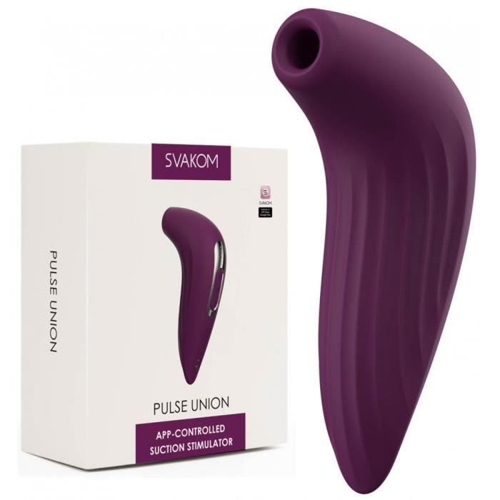 Suceur Clitoridien - Svakom - Pulse Union - Rechargeable - Silicone Médical - 5 Modes