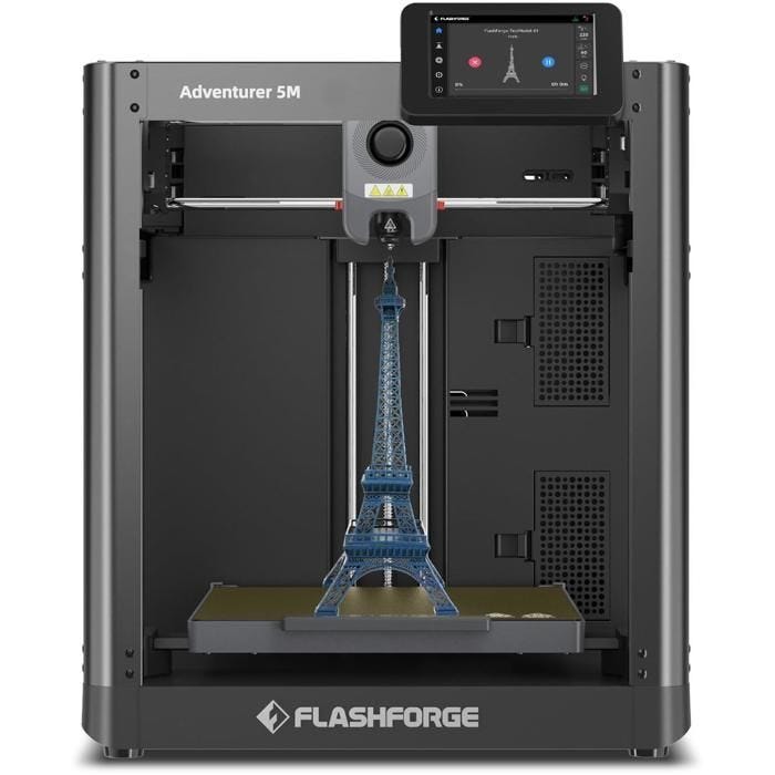 Imprimante 3D - FLASHFORGE - Adventurer 5M - Ultra Rapide 600mm/s - Nivellement Automatique - Buse Intelligent
