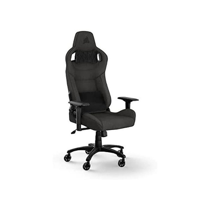 Fauteuil Gaming - CORSAIR - T3 RUSH Fabric (2023) - Tissu Doux - Coussin Détachable - Réglable en Hauteur