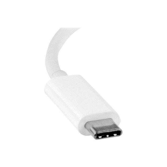 Adaptateur vidéo USB Type-C vers DVI - STARTECH.COM - Blanc - M/F - DVI-I - Transmet des signaux vidéo