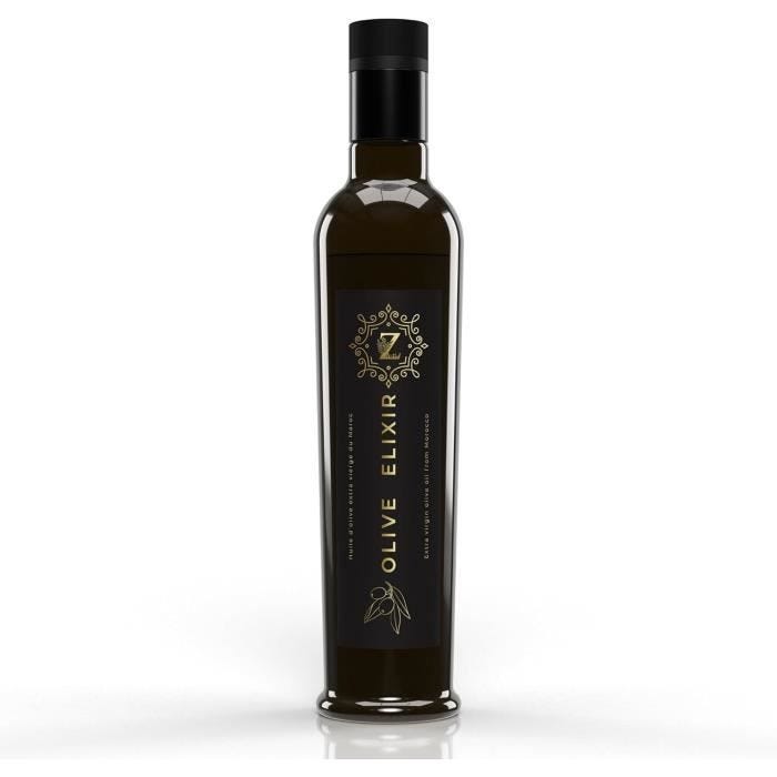 Huile d'olive extra vierge du Maroc bouteille de 500 ml - Extraction à froid