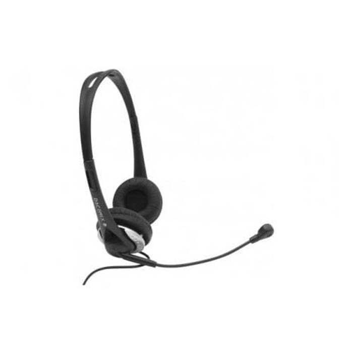 Casque micro stéréo - Dacomex - Ajustable - Jack 3.5 mm - 20Hz-20KHz - 106 dB